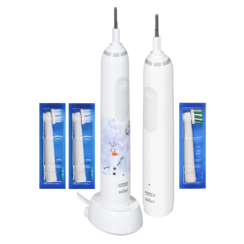 Zestaw 2 szczoteczek Oral-B 3 3000 i Junior Frozen