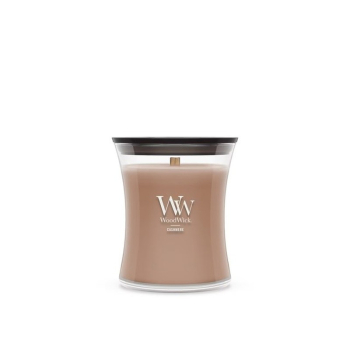Świeca średnia CASHMERE WOODWICK