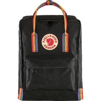 Plecak Kanken Rainbown-550-907 black-rainbow pattern FJALLRAVEN