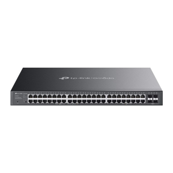 TP-Link Omada SG2452LP przełącznik sieciowy Zarządzany L2/L2+ Gigabit Ethernet (10/100/1000) Obsługa PoE 1U Czarny