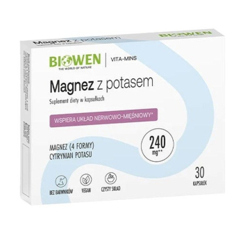 Biowen Blistry Magnez z potasem