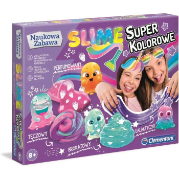 Zestaw Clementoni - Super kolorowe slime