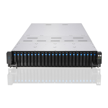 ASUS Rack 2U RS720A-E11-RS24U/10G/1.6KW/24NVMe/OCP AMD MILAN 2x LGA4094 (SP3) 280W 32xDDR4 3200/2933 24x2.5" SATA/SAS/24xNVMe Intel X710-AT2 10Gb x 2
