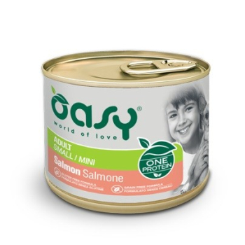 Oasy One Protein Adult Small/Mini Salmon 200gr