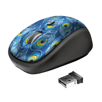Mysz TRUST Yvi Wireless Peacock