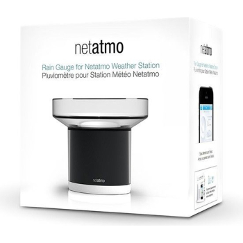 Netatmo NRG01-WW deszczomierze 10 cm Bezprzewodowy Czarny