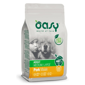 Oasy One Animal Protein Adult M/L Pork 12kg