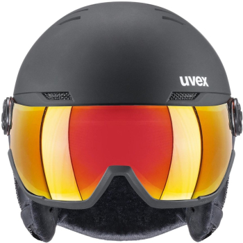 Kask narciarski UVEX Wanted Visor 58-61cm L czarny