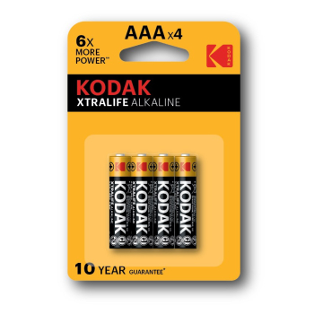 KODAK BATERIE ALKALICZNE XTRALIFE ALK.LR3 BLISTER [KPL=4SZT]