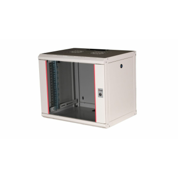 Equip 19" Netzwerkschrank GlastĂĽr  PM 600x450mm  9HE    grau