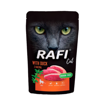 DOLINA NOTECI Rafi Cat Adult z kaczką - mokra karma dla kota - 100g