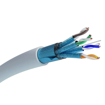 Extralink Kabel sieciowy skrętka CAT6A FTP (F/FTP) V2 Wewnętrzny 500M LSZH