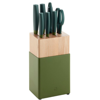 Zestaw 5 noży w bloku ZWILLING Now S 53070-220-0 - zielony
