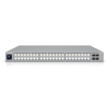 Ubiquiti USW-Pro-XG-48-PoE | Switch | Etherlighting, 32x RJ45 10GbE, 16x RJ45 2.5GbE, 4x SFP28, 1080W, Layer 3