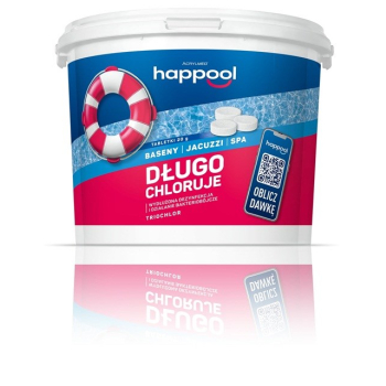 Acrylmed 3kg Triochlor 20g przedłużona dezynfekcja - tabletki