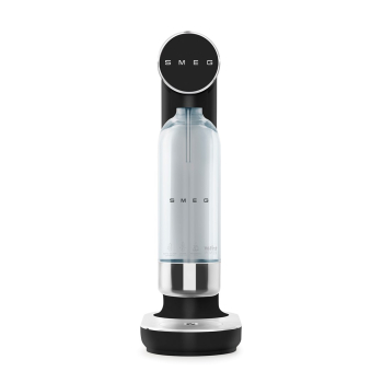 Smeg Wassersprudler SKC01BLM, 800ml Flasche, Mattschwarz