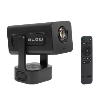 BLOW PROJEKTOR PRZENOŚNY ANDROIDTV HD CINEMA SOUND +ETUI BLACK