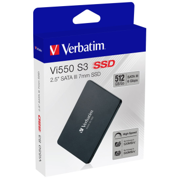 Dysk SSD Verbatim VI550 S3 49352 (512 GB ; 2.5"; SATA III)