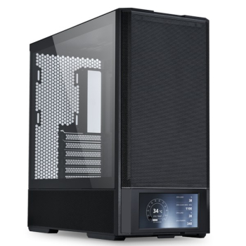 Lian Li LANCOOL 207 Digital PC-Gehäuse, Midi-Tower, ATX, Tempered Glass, kolor czarny