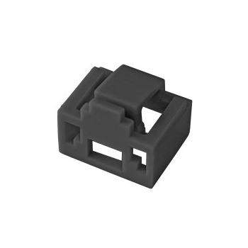 Blokada gniazda RJ45 przed nieautoryzowanym wpięciem, kolor czarny (opakowanie 24 szt. + klucz) ALANTEC