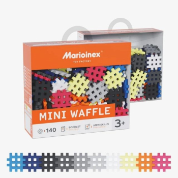 Klocki konstrukcyjne Marioinex Mini Waffle Zestaw 2, 140 elementów