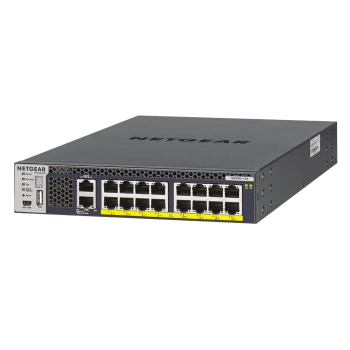 Switch Netgear XSM4316PB-100NES 16p PoE 500W (PoE+: 16p) Managed 10G(Multigigabit)