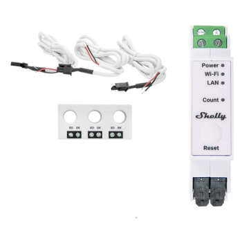 Shelly Pro 3EM-3CT63 WiFi / LAN