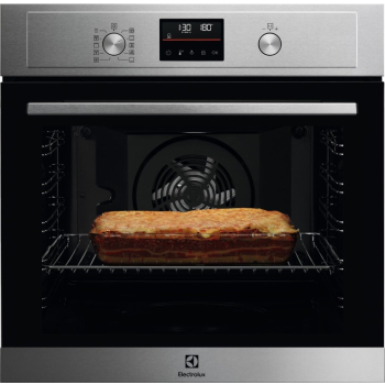 Piekarnik elektryczny Electrolux EOF4P56X SurroundCook 72 l | piroliza | termoobieg | szybki nagrzew | inox (OUTLET)