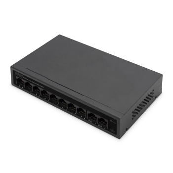 Switch PoE 8+2 Port FE 8 Port PoE 802.3at, 10/100 Mbps