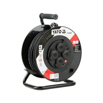 YATO PRZEDŁUŻACZ BĘBNOWY 40m 3 x 1,5mm2 IP44 81054