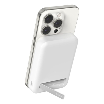 BELKIN POWERBANK BOOSTCHARGE PRO 8000 MAH 15W QI2 MAGSAFE BIAŁY