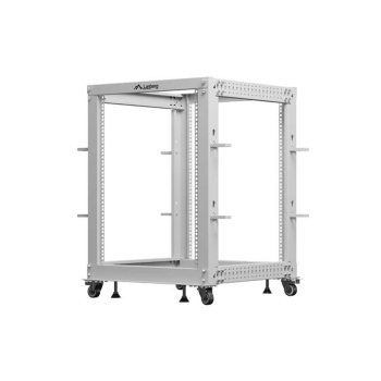 OPEN RACK 19" 15U 600X600-1100 REGULOWANY SZARY LANBERG