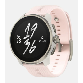 Zegarek sportowy Suunto Race S Powder Pink AMOLED 45mm Szary