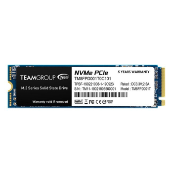 Team Group MP33 Pro NVMe SSD, PCIe 3.0 M.2 Type 2280 — 1 TB