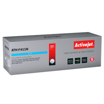 Activejet ATH-F411N Toner (zamiennik HP 410A CF411A; Supreme; 2300 stron; niebieski)
