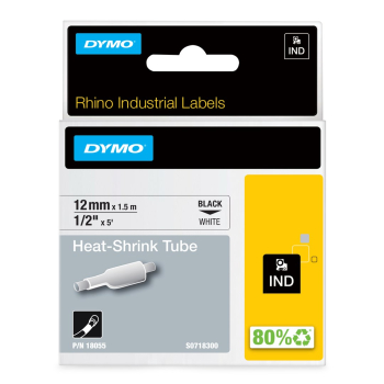 DYMO RhinoPRO Heat shrink tubes taśmy do etykietowania D1