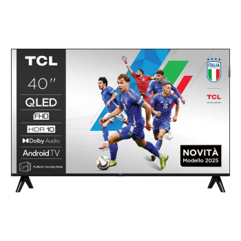 Telewizor TCL 40S59K QLED 40'' Full HD Android TV Dolby Digital Plus DVB-T2 Metaliczny