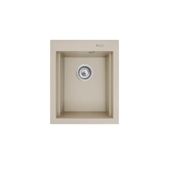 Zlewozmywak granitowy PYRAMIS SIROS MINI (39x48) 1B 070180212 beż piaskowy