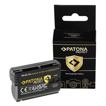 PATONA PROTECT Akumulator EN-EL15C do Nikon Z5 Z5II Z6 Z6II Z6III Z7 Z8 ZF D500 D800 D850 D7000 D7100 D7200 VFB12802