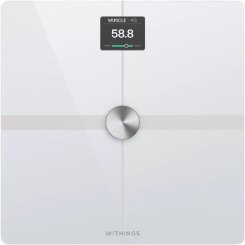 Elektroniczna waga osobowa Withings Body Smart, 200 kg, dokładność 50 g, kolor Biały