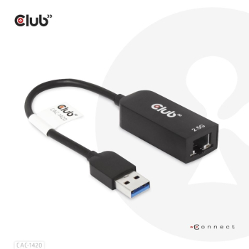 CLUB3D CAC-1420 karta sieciowa Ethernet 2500 Mbit/s