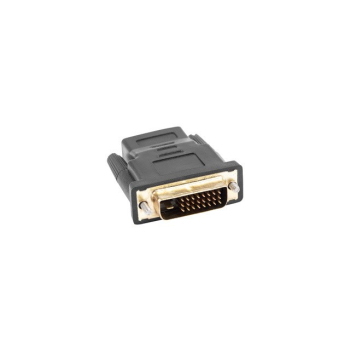 Adapter Lanberg AD-0010-BK (HDMI F - DVI-D (24+1) M; kolor czarny)