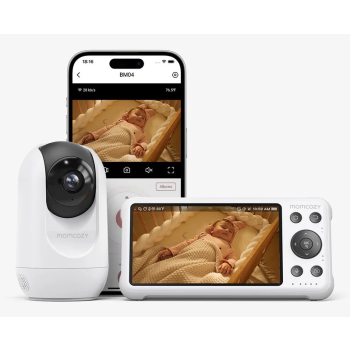 Momcozy BM016-WH12BA-A niania elektroniczna Biały