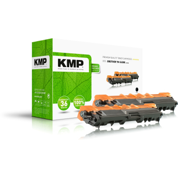 KMP Toner Brother TN-242BK black Doppel. 2500 S.B-T57D remanufactured