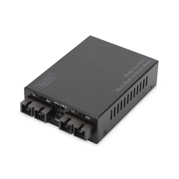 Digitus Konwerter medialny SC/SC Fast Ethernet wielomodowy/ jednomodowy