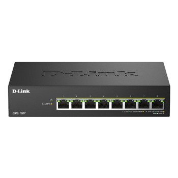 DLINK DMS-108P/E 8-Port Multi-Gigabit Unmanaged Po