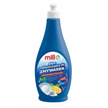MILL Nabłyszczacz do naczyń 3 in 1 500 ml