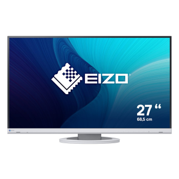 Monitor EIZO FlexScan EV2760-WT - 68,6 cm (27") - 2560 x 1440 piksele - Quad HD - LED - 5 ms - Biały