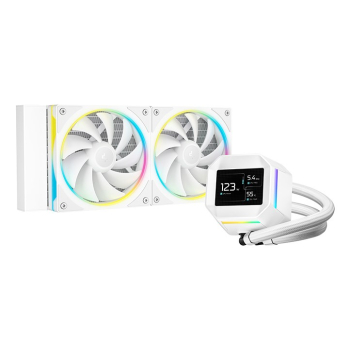 K Cooler Wasserkühlung Deepcool LM240 White