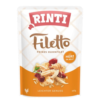 Rinti Filetto kurczak,serca drob. w galaretce 100g